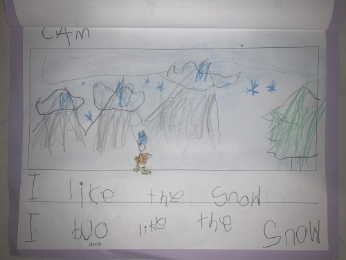 Cam's writing journal